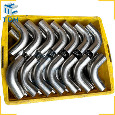 90 Degree Steel Elbow Automatic Polishing Machine ASME BPE PLC