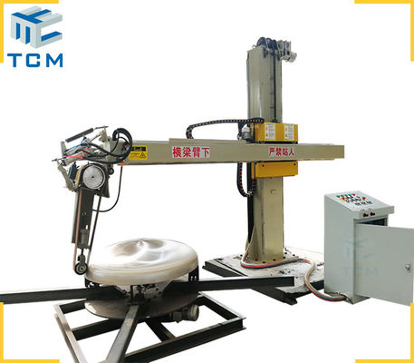 Stainless Steel Dished End Polishing Machine 400V 415V 12m2/Uur Oppervlaktesand