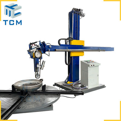 Semi-automatische schijfvormige eindpolijstmachine 3500x1600x3050mm 2500 kg met een efficiëntie van 8-12m2 per uur