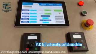 PLC automatische polijstmachine met schotelkopkegeltrechter